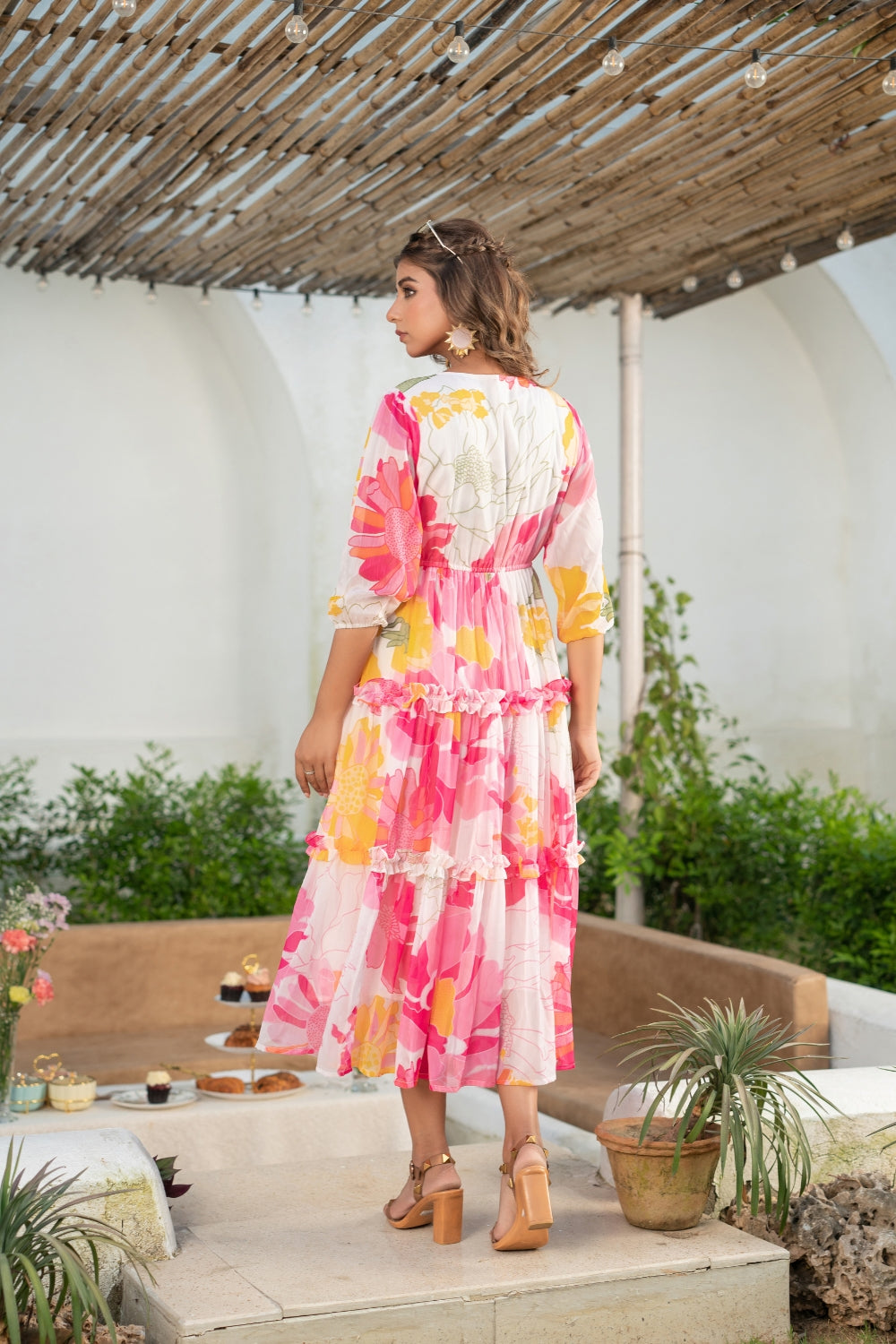Floral Whimsy Dress