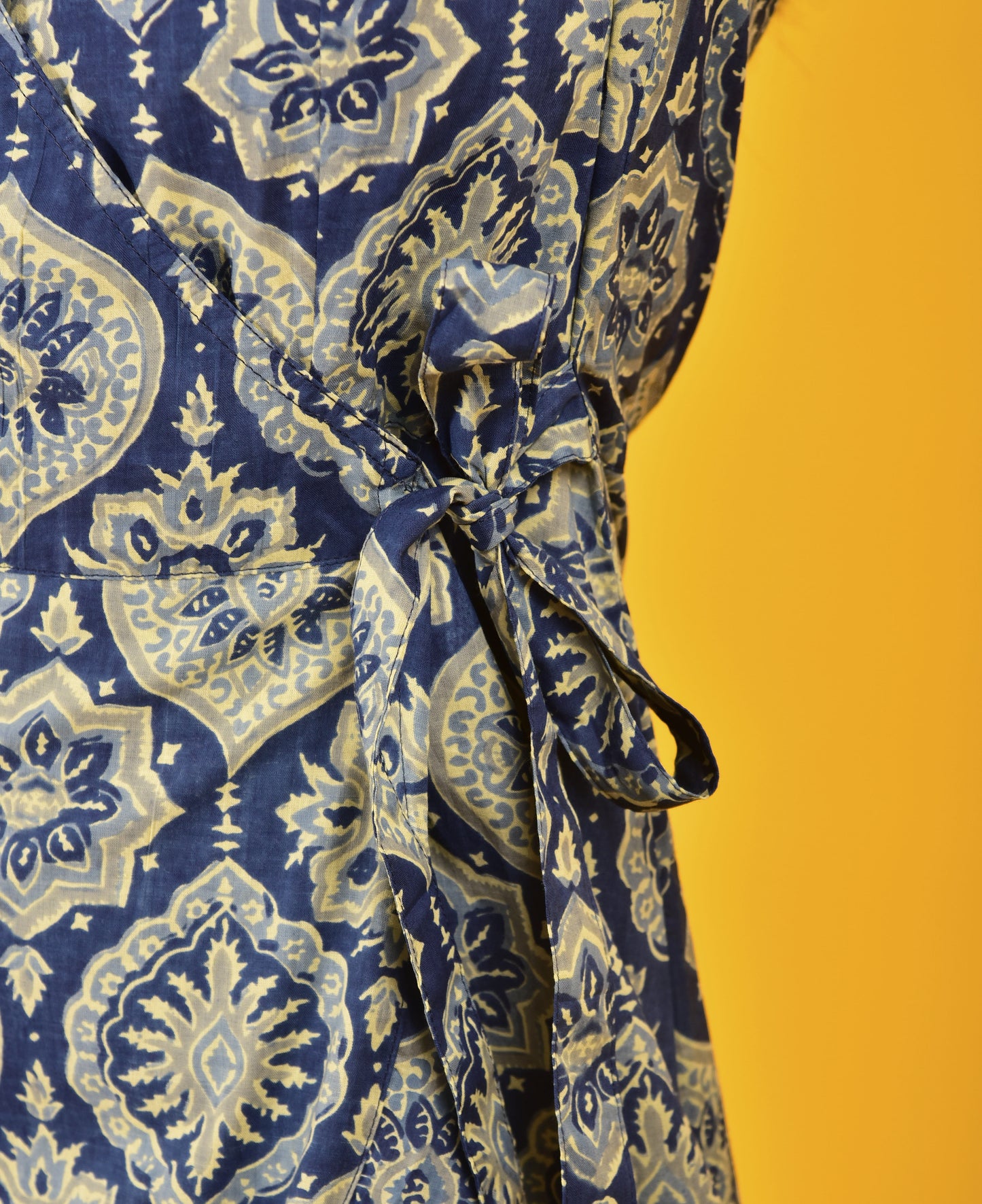 Istanbull Inspired Indigo Frill Dress