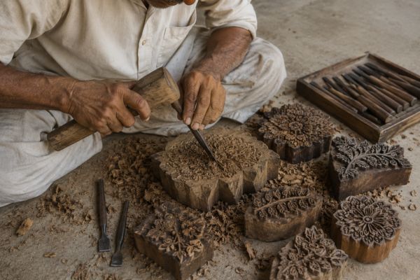 How Handblock Printing Still Survives Through Indian Artisan Families