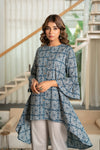 Neelima – Indigo Shibori-Inspired Hand Printed Cotton Kurta Set with Pants