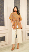 Mustard Daffodil cotton cord set -old