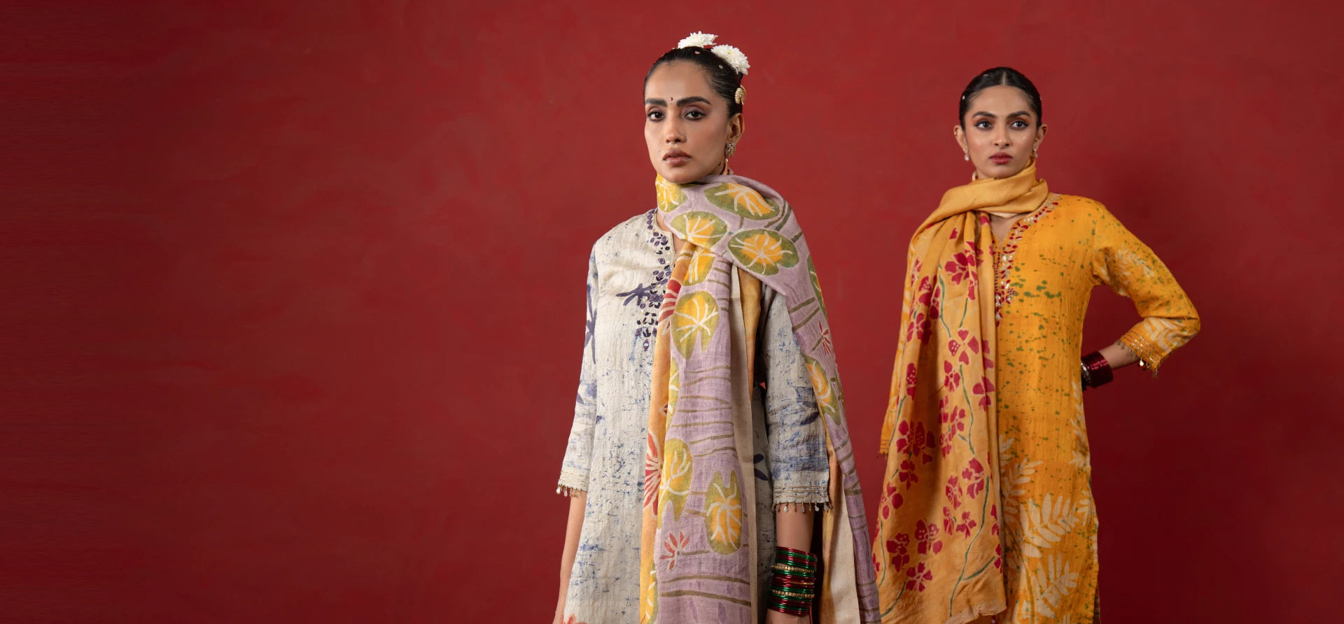 The Art of 100% Tussar Silk